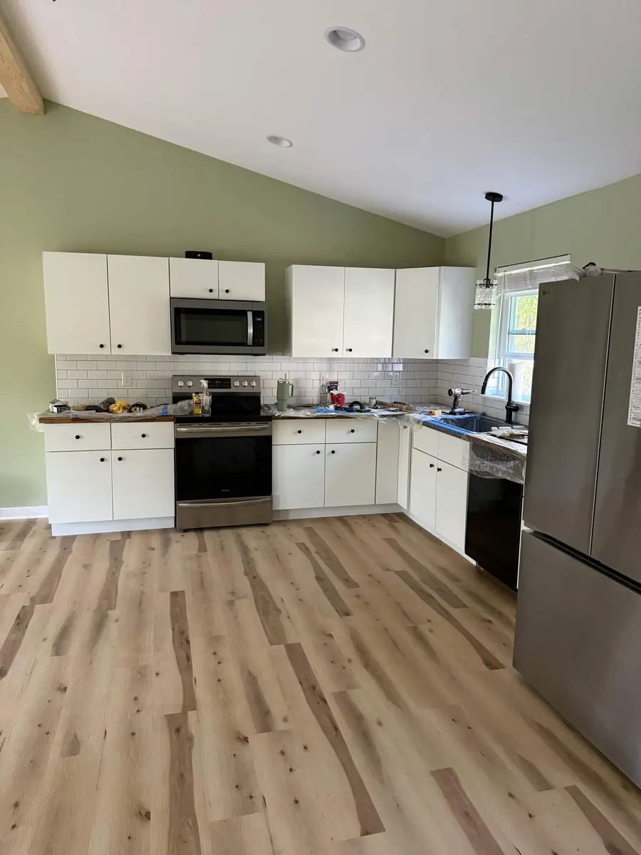 Completed cabinetry project